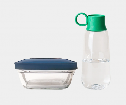 Pack Gourde Et Lunch Box PACK STREET LUNCH GOBI Pack Avec Gourde Vert