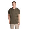 Polo Mixte En Polyester Recyclé PITCHER Polo Kaki