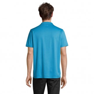 Polo mixte promotionnel en polyester recyclé - PITCHER