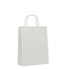 Sac Cadeau En Papier Recyclé 25x11x32cm MOYEN Sac Blanc Sac Cadeau En Papier Recyclé 25x11x32cm MOYEN Sac Blanc