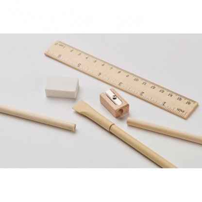 Set écriture En Papier Recyclé MEJU Accesoires Posés