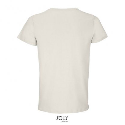 T Shirt Unisexe En Coton Et Coton Recyclé 150g CRUSADER UNISEXE T Shirt écru De Dos