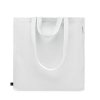 Tote Bag En Coton Et Polyester Recyclés 380g GAVE COLOUR Sac Blanc De Face Tote Bag En Coton Et Polyester Recyclés 380g GAVE COLOUR Sac Blanc De Face