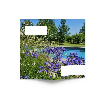 Mini Agenda De Bureau Souple 9,5x16,5cm ÉCO POCHE COULEUR Piscine