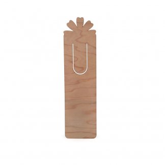 Marque page publicitaire en bois - BOOK