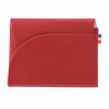 Porte Monnaie En Cuir Végétal MARIA Rouge Porte Monnaie En Cuir Végétal MARIA Rouge