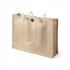 Sac Cabas Fermeture Bouton En Toile De Jute 44,5x35x14cm TRIEX