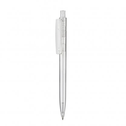 Stylo Bille En PET Recyclé PETRO TRANSPARENT Blanc