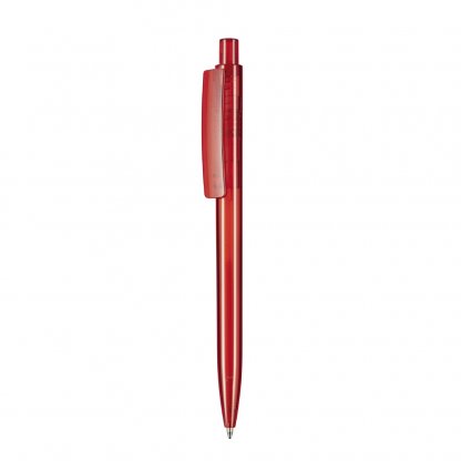 Stylo Bille En PET Recyclé PETRO TRANSPARENT Rouge
