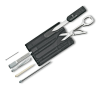 Swiss Card Avec 10 Fonctions SWISS CARD CLASSIC Noir Avec Tous Les Outils