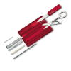 Swiss Card Avec 10 Fonctions SWISS CARD CLASSIC Rouge Avec Tous Les Outils