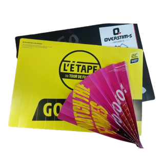Applaudisseur 14 rainages publicitaire en papier - 350g - TAP TAP DJK