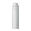 Bouteille En Inox Recyclé 650ml TOIEN ONE Blanche De Face