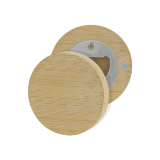 Décapsuleur bambou magnet publicitaire - LIRO