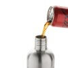 Bouteille Pour Boisson Gazeuse En Inox Recyclé 800ml Argent Avec Coca