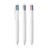 Stylo Bille 4 Couleurs En Plastique Recyclé BIC 4 COLOURS ECO Blanc