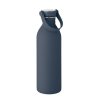Bouteille Simple Paroi En Inox Recyclé SVALUR Bleu Marine