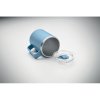Mug Isotherme Recyclé Double Paroi 400 Ml COCOA Bleu En Situation