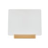 Plaque Promotionnelle En Bambou Et En Aluminium PROPLATE Photo Vue De Face