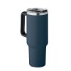 Bouteille Isotherme En Inox Recyclé 1200ml SUMA Blanc Sans Paille