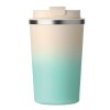 Gobelet Isotherme En Inox Recyclé 350ml BRACE GRADIENT Vert De Face