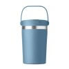 Gobelet Isotherme En Inox Recyclé 350ml COZYCUP Bleu De Face