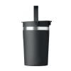 Gobelet Isotherme En Inox Recyclé 350ml COZYCUP Noir Côté