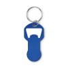 Porte Clés En Aluminium Recyclé CLAVE Bleu De Face