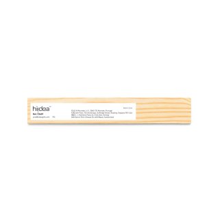 règle en bois de 15 cm wesley 15