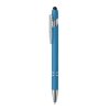Stylo à Bille à Bouton Poussoir En Aluminium SIPARO Turquoise