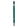 Stylo à Bille à Bouton Poussoir En Aluminium SIPARO Vert De Face