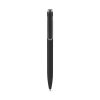 Stylo à Bille En Aluminium Recyclé KYLIE SET Noir De Dos