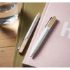 Stylo Bille Twist En Aluminium Recyclé ALUBA Blanc Ambiance