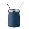 Tasse à Yerba Isotherme En Inox Recyclé 240ml MIYERBA Bleu Marine