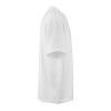 T Shirt Oversize Mixte Avec Logo En Coton Bio 240g PALOMA Côté Blanc