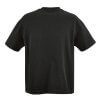 T Shirt Oversize Mixte Avec Logo En Coton Bio 240g PALOMA Noir Dos