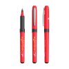 Stylo Roller Publicitaire En Plastique Bic Grip Roller Rouge, Encre Noire, Avec Marquage