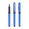 Stylo Roller Publicitaire En Plastique Bic Grip Roller Bleu Clair, Encre Noire, Sans Marquage