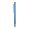 Stylo Bille Personnalisé En Bioplastique Pha Level Biobased Pm Bleu Clair