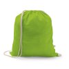 Gym Bag Promotionnel En Coton Recyclé 150G 37X41Cm Istanbul Vert Clair