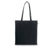 Tote Bag Personnalisé En Coton Recyclé 150G 38X42Cm Mexico Noir