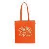 Tote Bag Personnalisé En Coton Recyclé 150G 38X42Cm Mexico Orange Avec Marquage