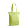 Tote Bag Avec Soufflet Personnalisé En Coton Et Polyester Recyclés 220G 38X40X10Cm Merida Vert Clair