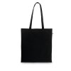 Tote Bag Publicitaire En Coton Bio 140G 38X42Cm Madeira Noir