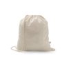 Gym Bag Personnalisable En Coton Recyclé 150G 37X41Cm Salamanca Naturel