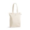Tote Bag Avec Soufflet Promotionnel En Coton Recyclé 280G 38X40X10Cm Harbor Naturel, Autre Vue