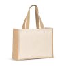 Sac Cabas Publicitaire En Toile De Coton Et Jute 320G 420X330X190Mm Helsinque Sac Seul