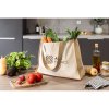 Sac Cabas Publicitaire En Toile De Coton Et Jute 320G 420X330X190Mm Helsinque En Situation