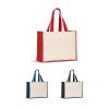 Sac Cabas Personnalisé En Toile Et Jute 320G 420X330X190Mm Helsinque Colour Présentation