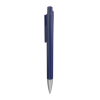 Stylo Bille Promotionnel En Plastique Abs Recyclé Level Recycled Pm Bleu Marine, Marquage Recycled Plastic